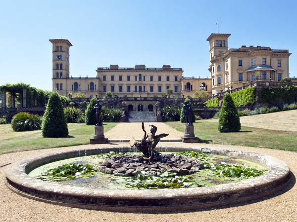 Pond,Osborne House,Stately Home
