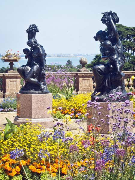 Terrace,Osborne House,Statues