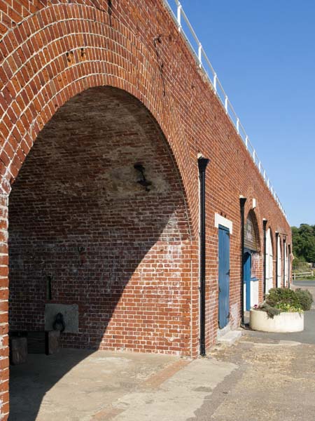 Fort Victoria,Casemates