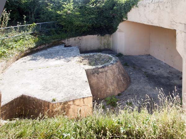 See-Saw Searchlight Emplacement,Fort Victoria Country Park