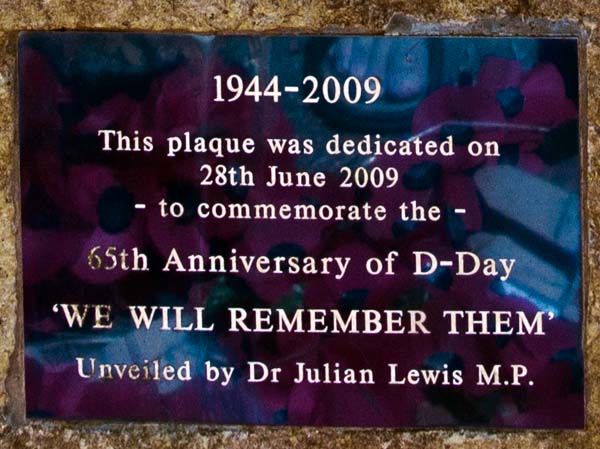Plaque,D-Day Memorial,Lepe