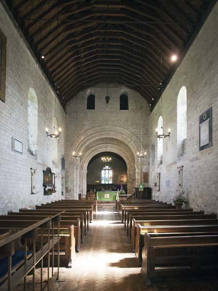 Nave,St Mary's Church,Porchester Castle