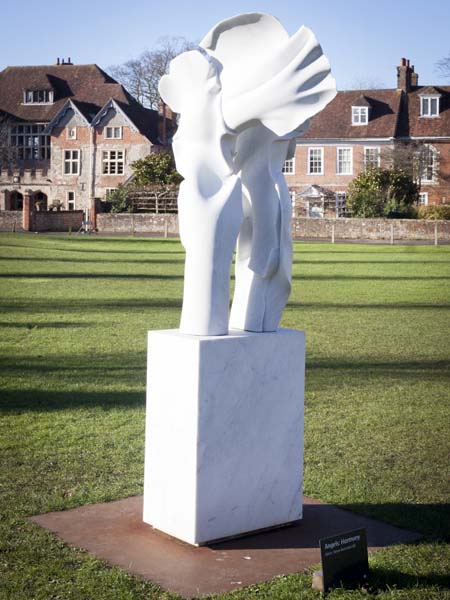 Angels Harmony,Helaine Blumenfeld,Salisbury Cathedral,Sculpture