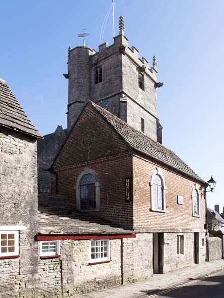 Museum,Church,Corfe Castle,Houses