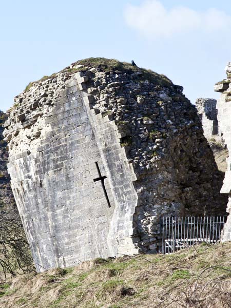 Corfe Castle,Curtain Wall,Tower,Ruin,National Trust