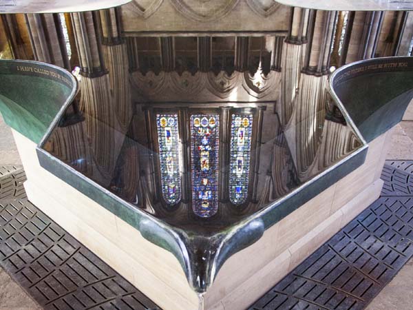Living Water Font,William Pye,Salisbury Cathedral
