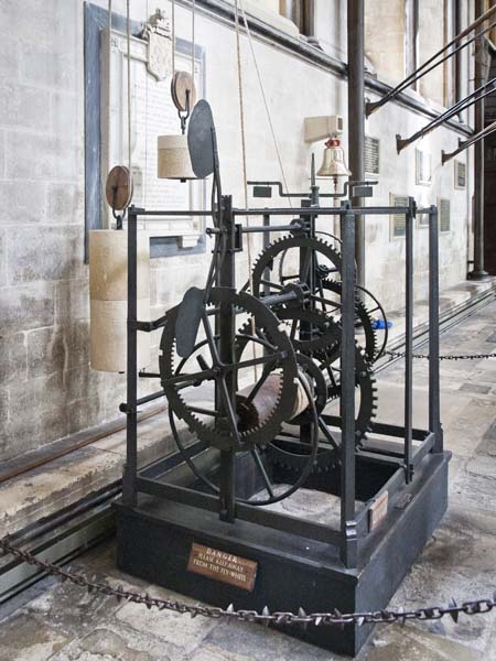 Medieval Clock,Salisbury Cathedral