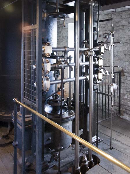 Driving Position,Crofton Beam Engines,Steam