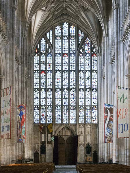 West Window,Winchester Cathedral