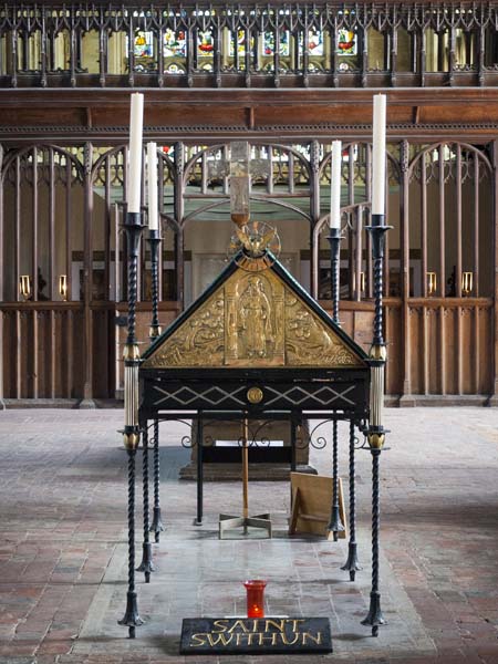 St Swithun,Shrine,Winchester Cathedral