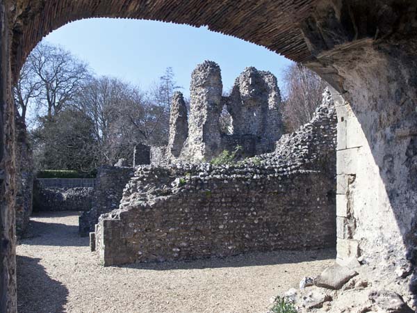 North Range,Wolvesey Castle,Winchester,Old Bishop's Palace,Ruin,English Heritage