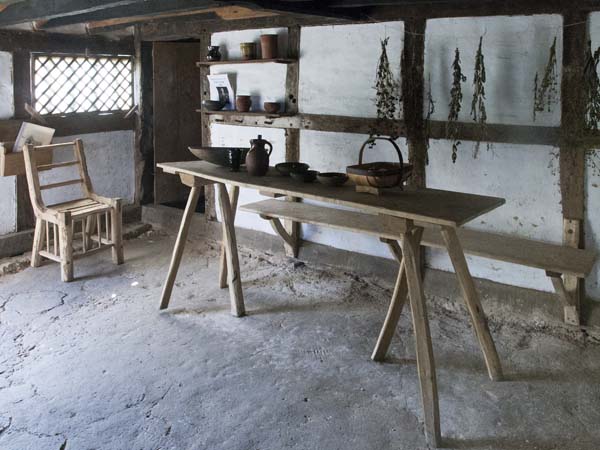 Hall,Poplar Cottage,Weald and Downland Museum,Singleton