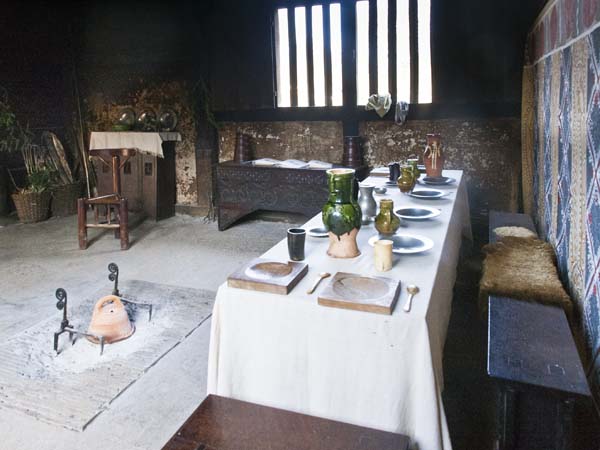 Hall,Hearth,Bayleaf Farmstead,Weald and Downland,Singleton