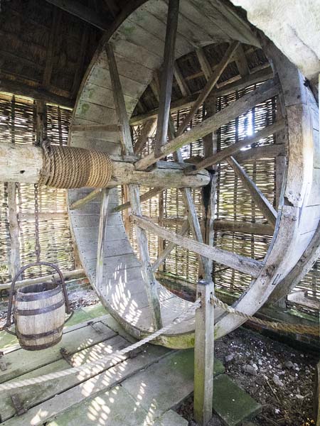 Tread Wheel,Weald and Downland Museum,Singleton