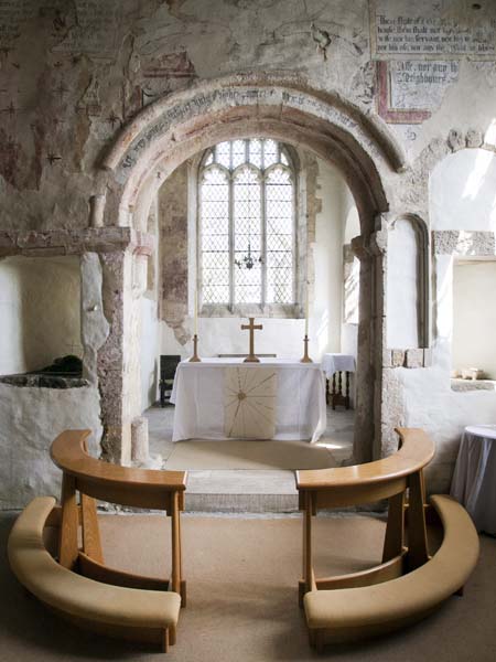 Chancel Arch,St Martin on the Walls,Wareham,Wall Paintings,Church