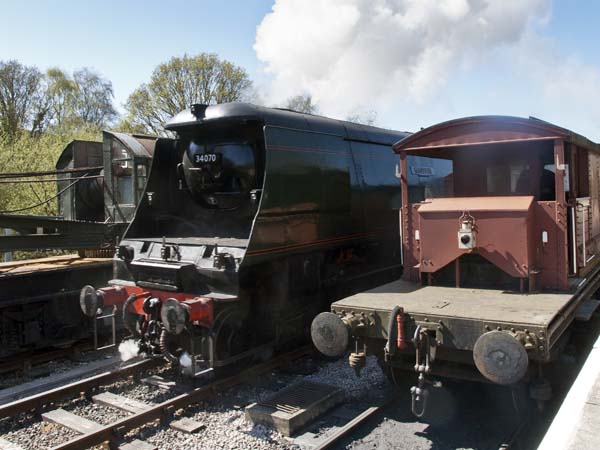 34070 Manston,Norden,Swanage Railway,Steam Engine,Heritage,Locomotive