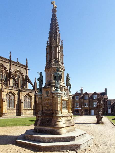 Wingfield Digby Memorial,Sherborne Abbey,Church