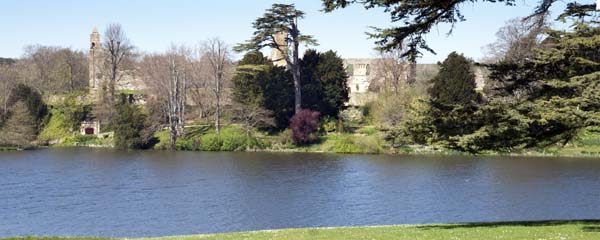 Sherborne Old Castle,Gardens,Lake,Trees