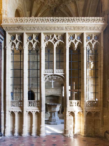 Baptistry,Sherborne Abbey,Church