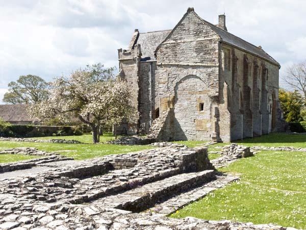 Abbot's Lodging,Chapter House,Muchelney Abbey,Ruin,English Heritage,Langport