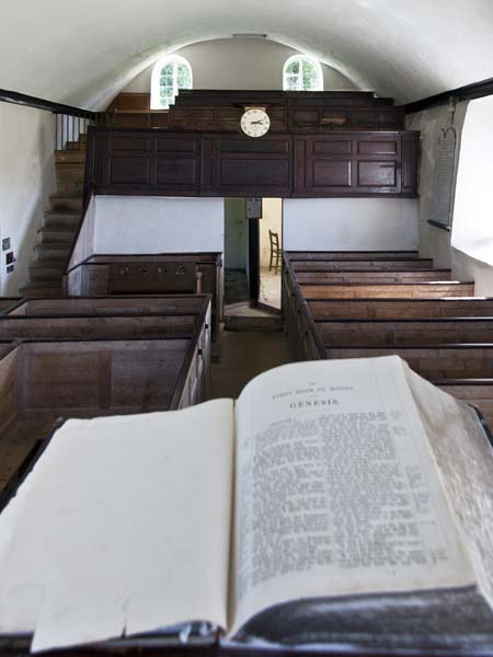 Bible,Loughwood Meeting House,Axminster,National Trust,Baptist Chapel,Box Pews