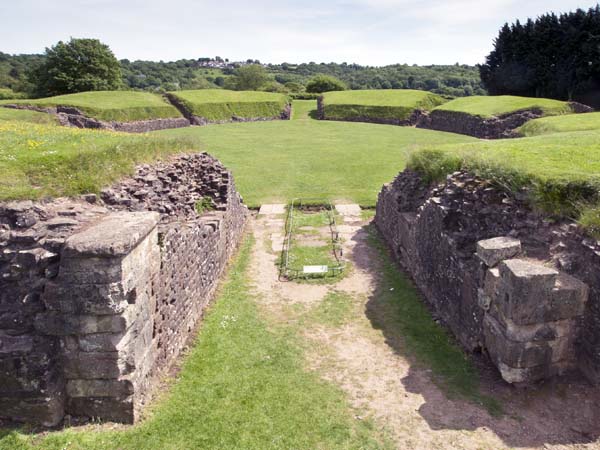 Roman Amphitheatre,Caerleon,Antiquity