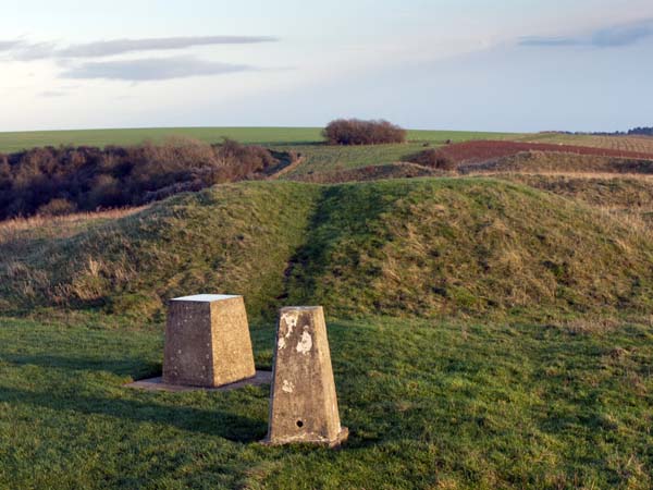 Bronze Age Barrows,Trig Point,Triangulation Station,Old Winchester Hill