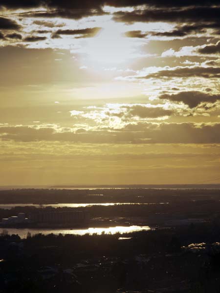 Sunset,Sky,Portsdown