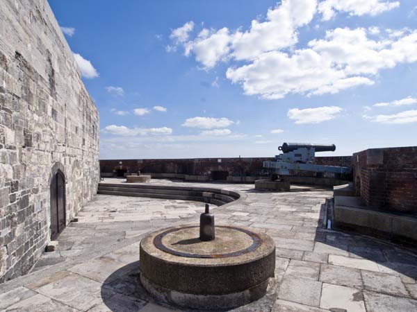 South Bastion,Cannon,Southsea Castle,Portsmouth