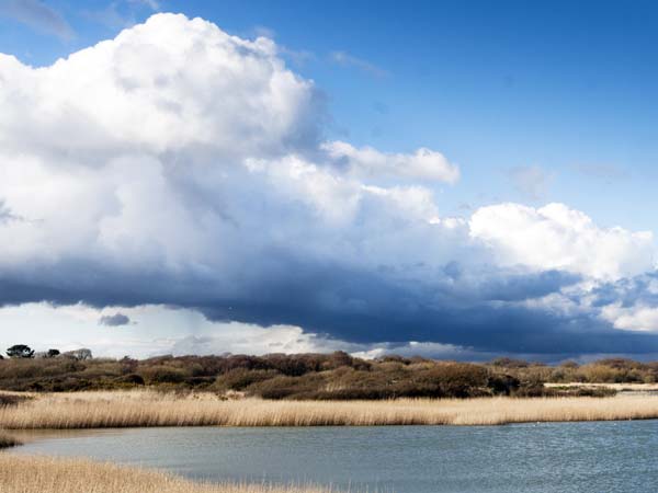 Tichfield Haven,Hill Head,Lake,Nature Reserve,Clouds
