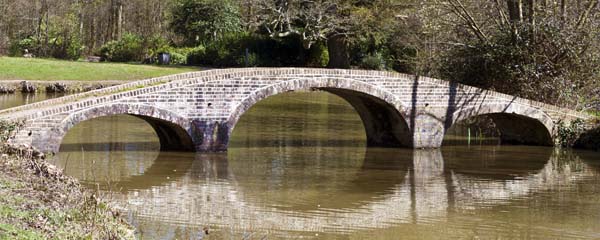 Chinese Bridge,Staunton Country Park