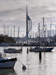 The Spinnaker Tower from Forton Lake