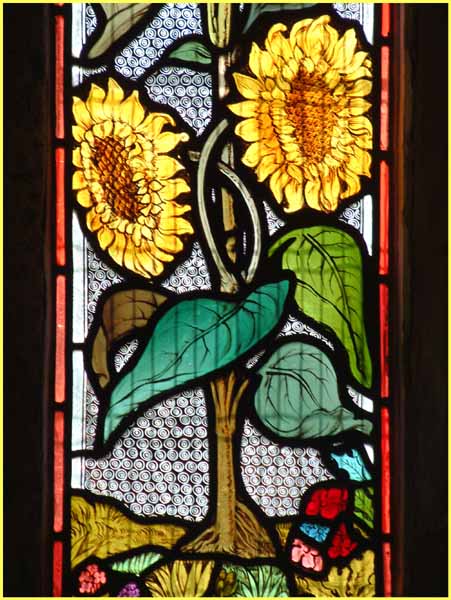 St Nicholas,St Nicholas's Church,Stained Glass,Brockenhurst