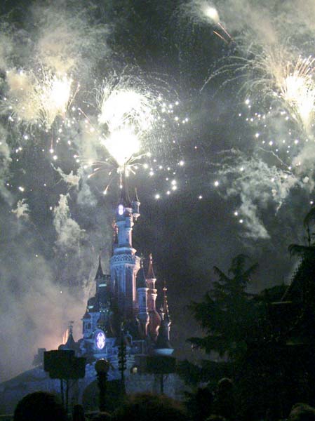 Fireworks,Disneyland Paris