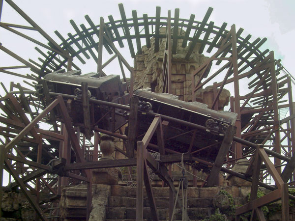 Indiana Jones,Disneyland Paris,Rollercoaster