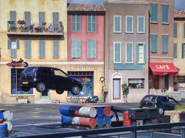 Flying Car,Disney Studios,Paris,Stunt Display