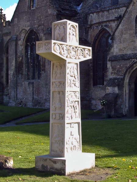 Millenium Cross,Eric Stanford,Devizes,St John's,St Johns Church