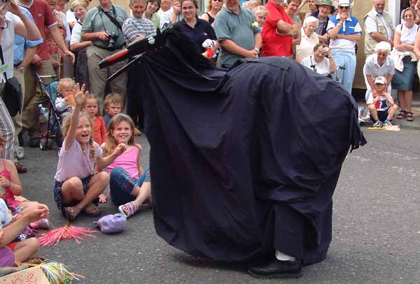 Wimborne Folk Festival,Procession,Hobby Horse