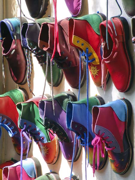 Wimborne Folk Festival,Craft Fair,Shoes