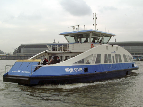 Amsterdam,Ferry,Boat