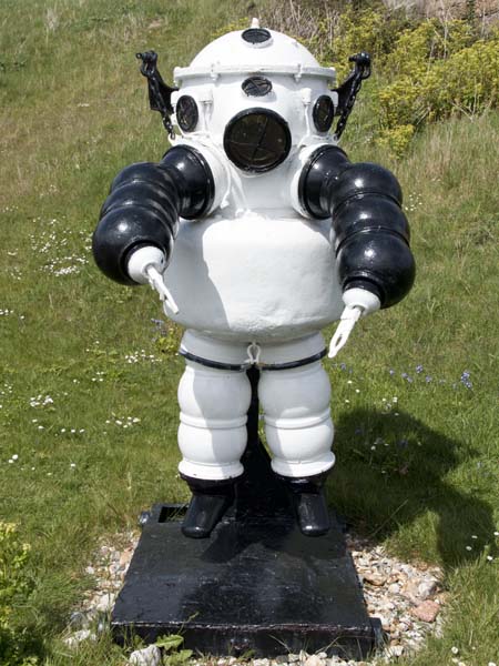 Atmospheric Suit,Diving Museum,Gosport