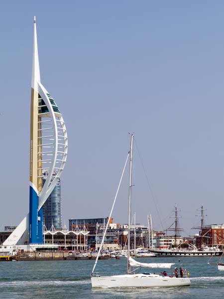 Postsmouth,Spinnaker Tower,Gosport,Boats