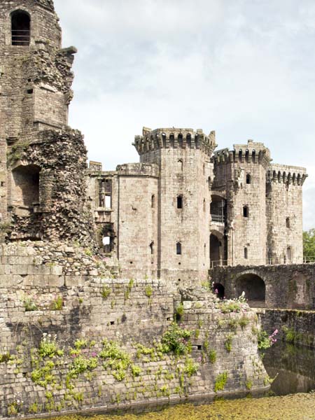 Moat,Gatehouse,Raglan Castle,Cadw