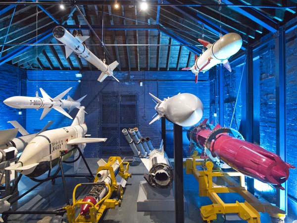 Missiles,Explosion - Museum of Naval Firepower,Gosport