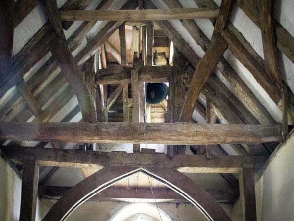 Roof,Bell,All Saints' Church,Little Somborne