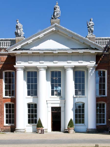 Doric Portico,Avington Park,Stately Home,House