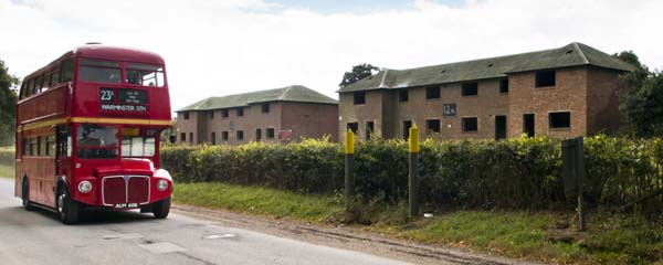 Routemaster,RM2060,Imber,Bus,Imberbus,Ruin,Houses