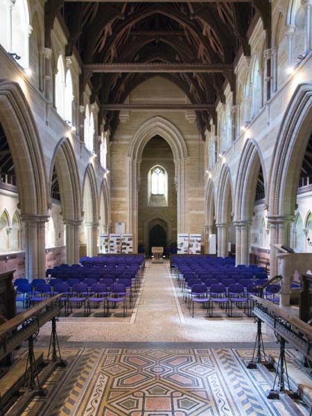Nave,Holy Trinity Church,Privett