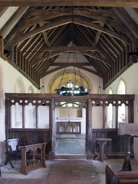 Chancel,Church of St Peter ad Vincula,Colemore