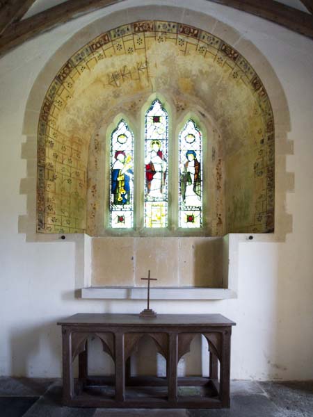 East Window,Altar,Church of St Peter ad Vincula,Colemore